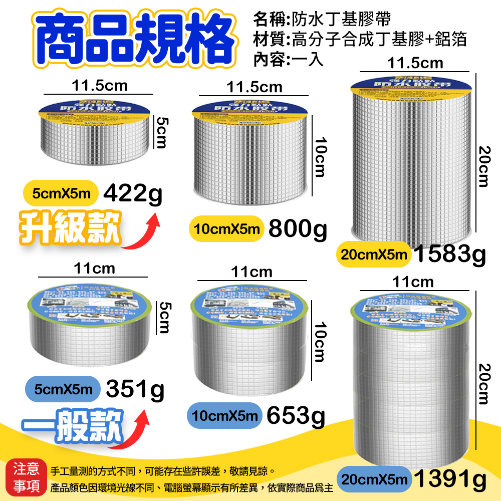 【咪咪購物】幫家適 丁基膠帶 10CMX5M 升級款X2捲, , large