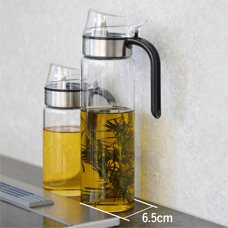 HEAT RESISTANT GLASS OIL BOTTLE , , large