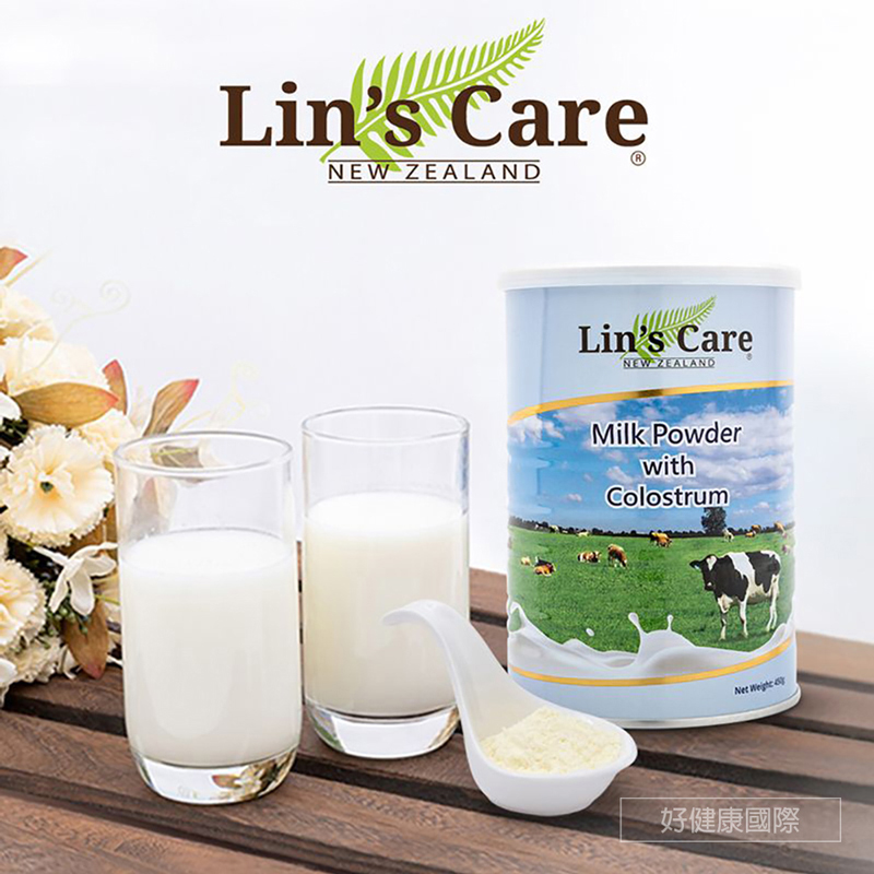 【千歲本舖】紐西蘭Lin&rsquo;s Care 高優質牛初乳奶粉450x6入 送黑巧燕麥棒240g/芝麻花生醬380g各1, , large