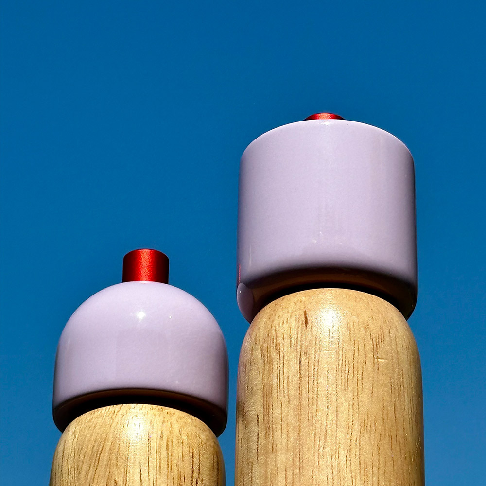 【英國 MÆGEN】胡椒&海鹽研磨罐-紫(L), , large