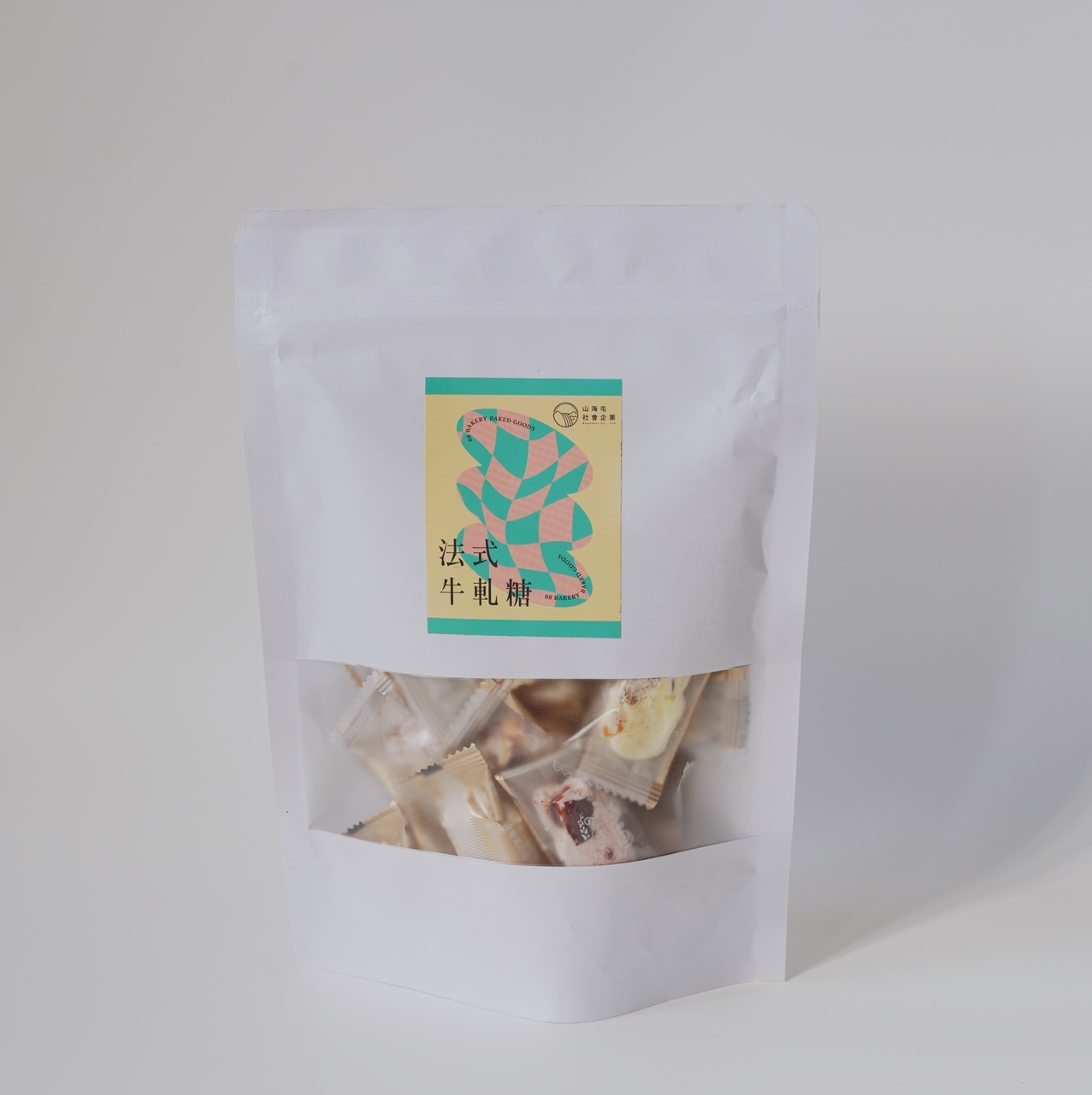 【山海屯】法式牛軋糖_220g_綜合口味_芒果&蔓越莓, , large