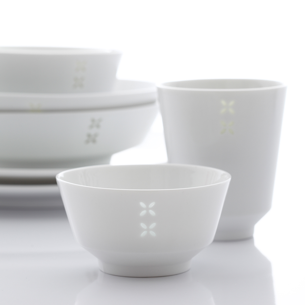 【JIA品家】紛雪茶具 玲瓏瓷茶杯 雙入禮盒組, , large