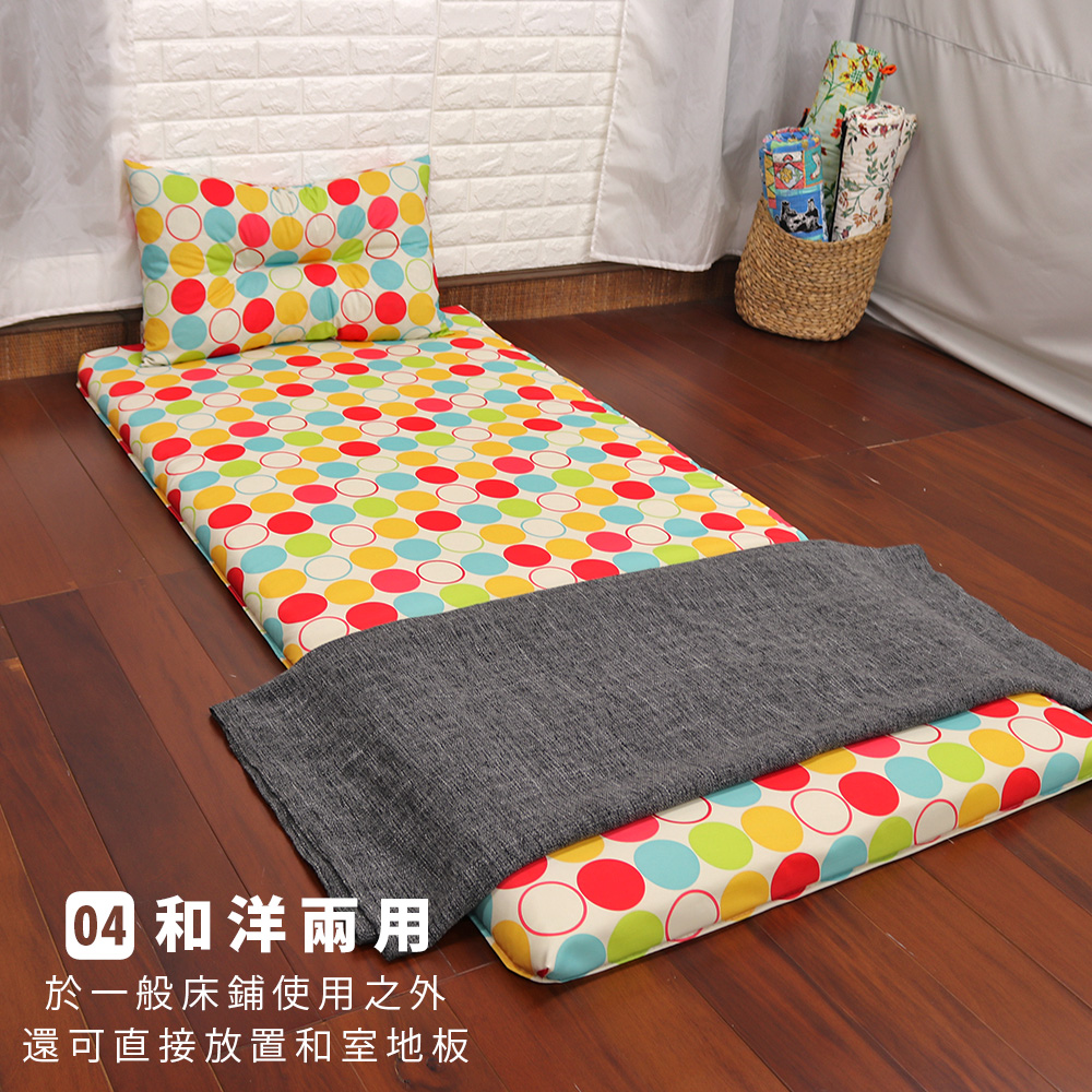 Cute polka dot bamboo single breathable mattress, , large