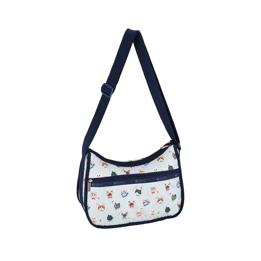 Lesportsac Classic Hobo 經典斜背包 送禮-晴空貓語, , large
