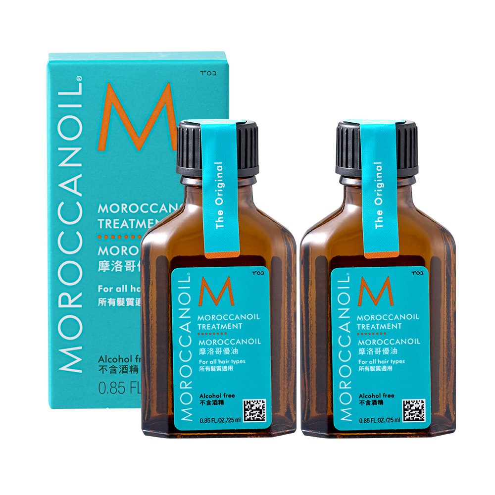 【MOROCCANOIL】摩洛哥優油 25ml 2入組 公司貨