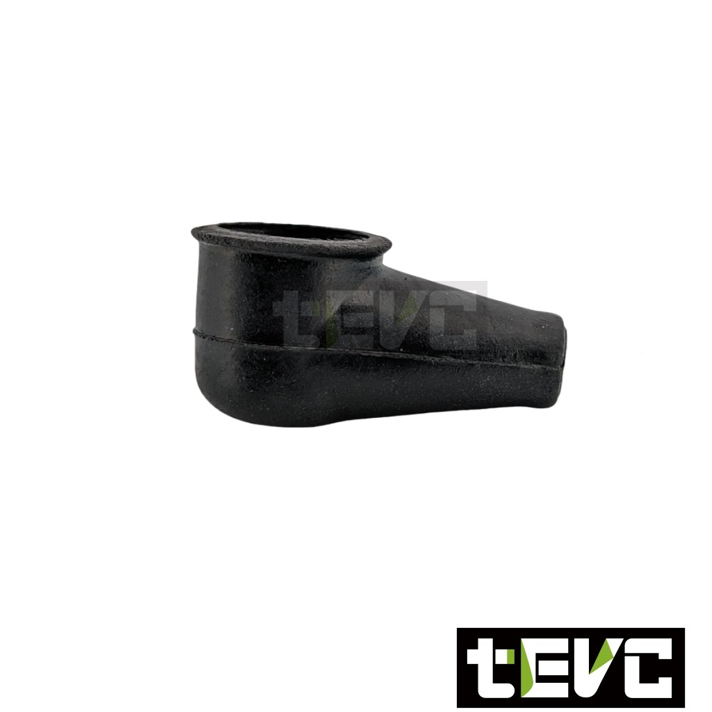 《tevc》BK014 電瓶保護 絕緣保護套 橡膠套 防塵蓋-黑色, 黑, large