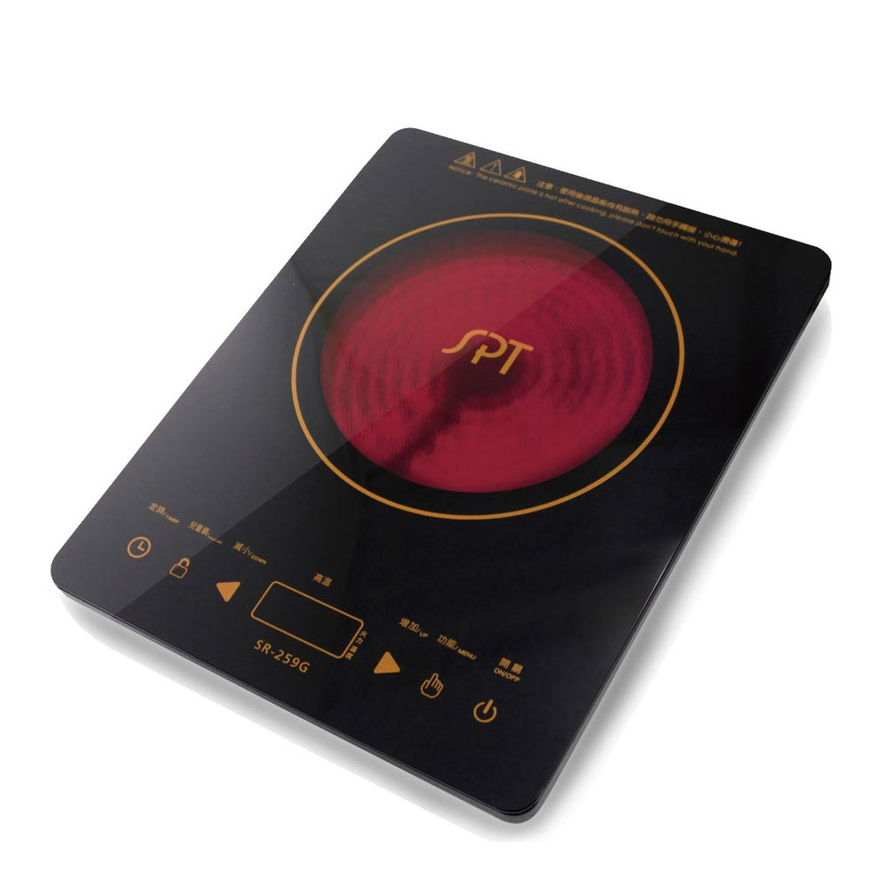 SPT Sunpentown Microcomputer Touch-Control Electric Ceramic Stove SR-259G, , large