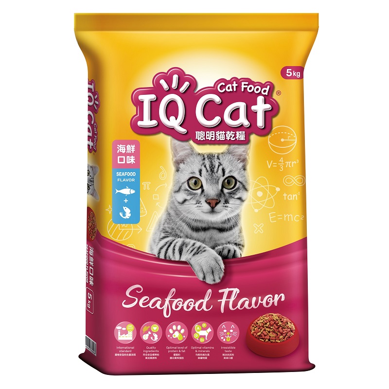 IQ CAT food-seafood flavour 5kg, , large