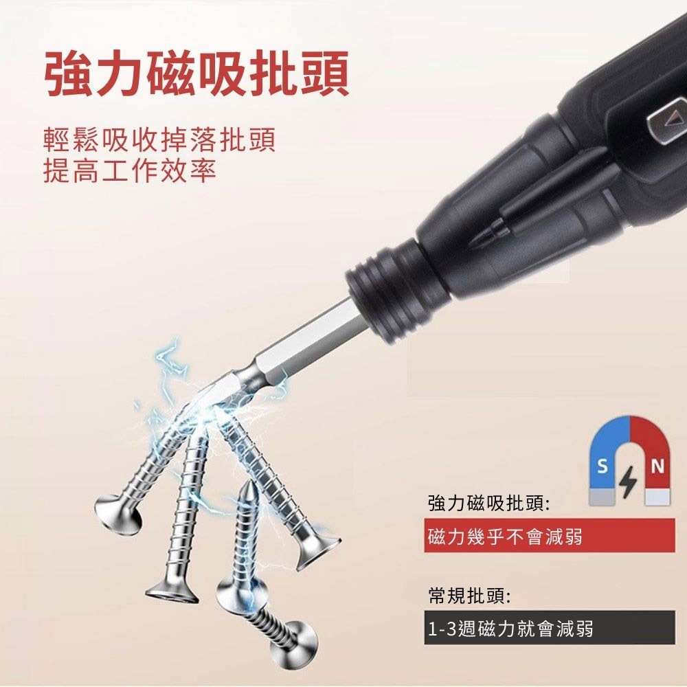 Electric screwdriver USB version / Generation 1 box + one PH2 screwdriver, , large