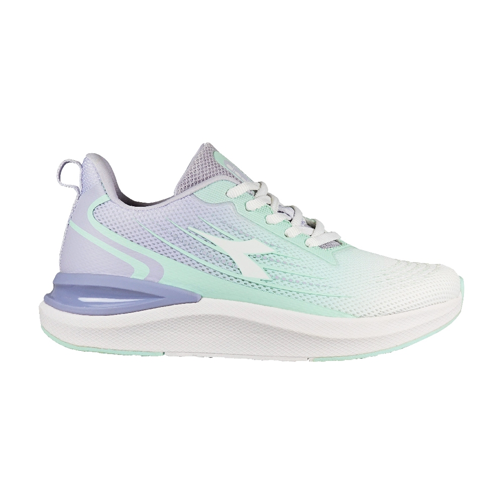 DIADORA迪亞多那 極光輕量慢跑鞋 女運動鞋 女鞋 時尚 漸層 透氣 吸震 減壓 Q彈 氣墊乳膠鞋墊 止滑 粉 紫, , large