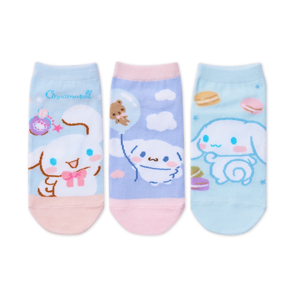 (多款)Sanrio 三麗鷗 大耳狗短襪【旺達棉品】CN-A515, , large