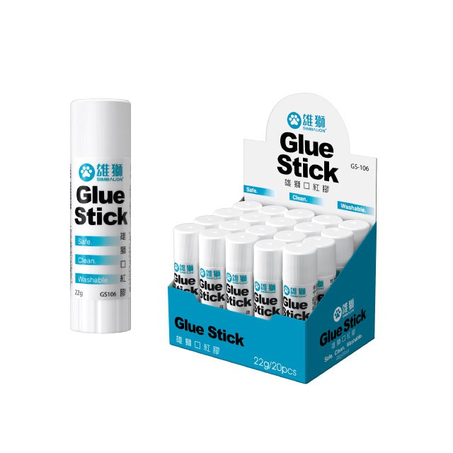 雄獅 口紅膠-22g (GS-106), , large