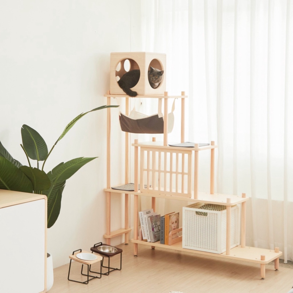 【paipaipets】Bien Bien Cat Tree - Climbing Stairs, , large
