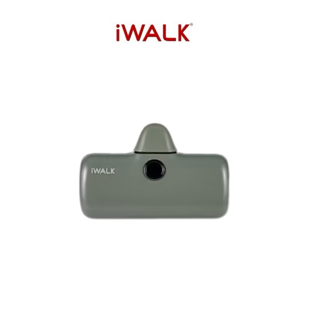 【Leo手機周邊專賣店】iWALK 五代PRO直插式行動電源 / Type-C / 叢林綠, , large