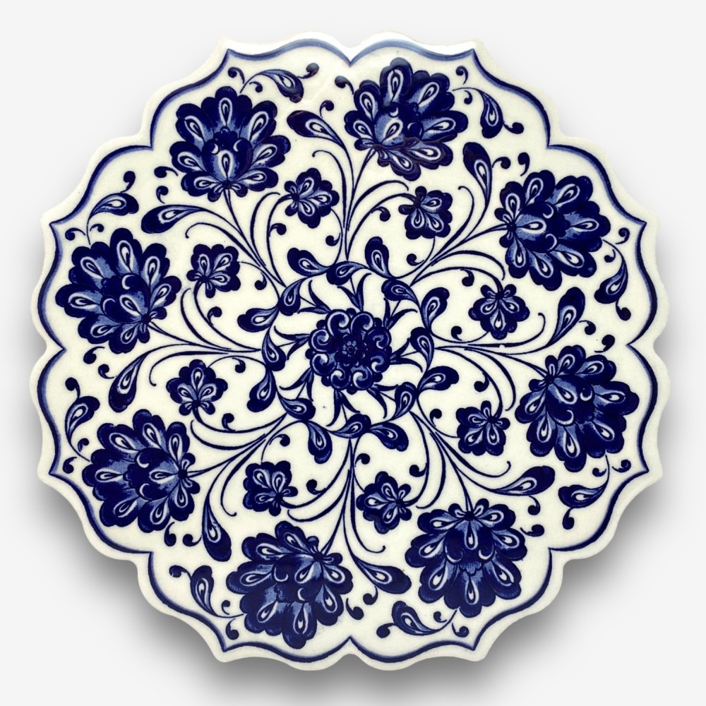 【SOLO Vintage】Designer Heat Mats Ceramic Hot Pads Coasters Made in Turkey 22, , large