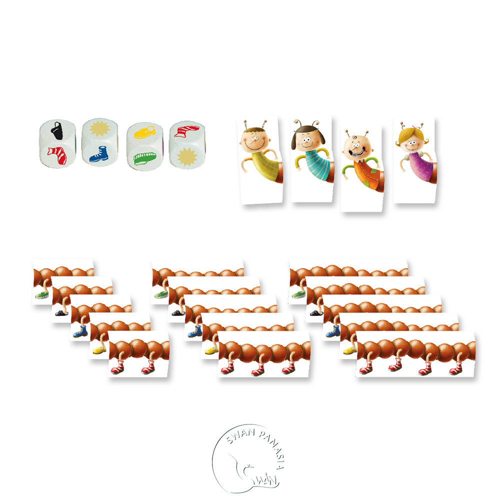 【新天鵝堡桌遊】蜈蚣曬鞋, , large