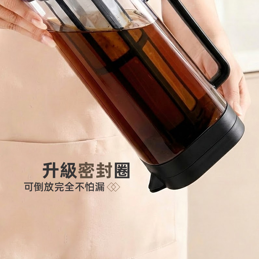 【上手家居】耐高溫濾網冷水壺-2000ml(水壺/泡茶壺/耐熱水壺/冷萃咖啡壺), , large