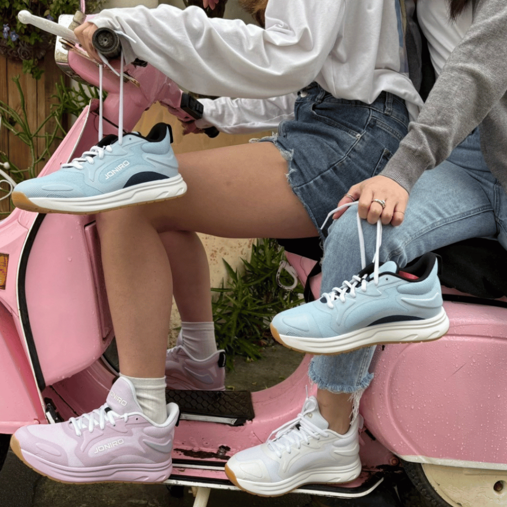 【JONIRO】台灣製造 Buzzer 陽光 女鞋 運動 休閒 透氣 天晴藍 籃球鞋  日系穿搭(部分鞋款有現貨), , large