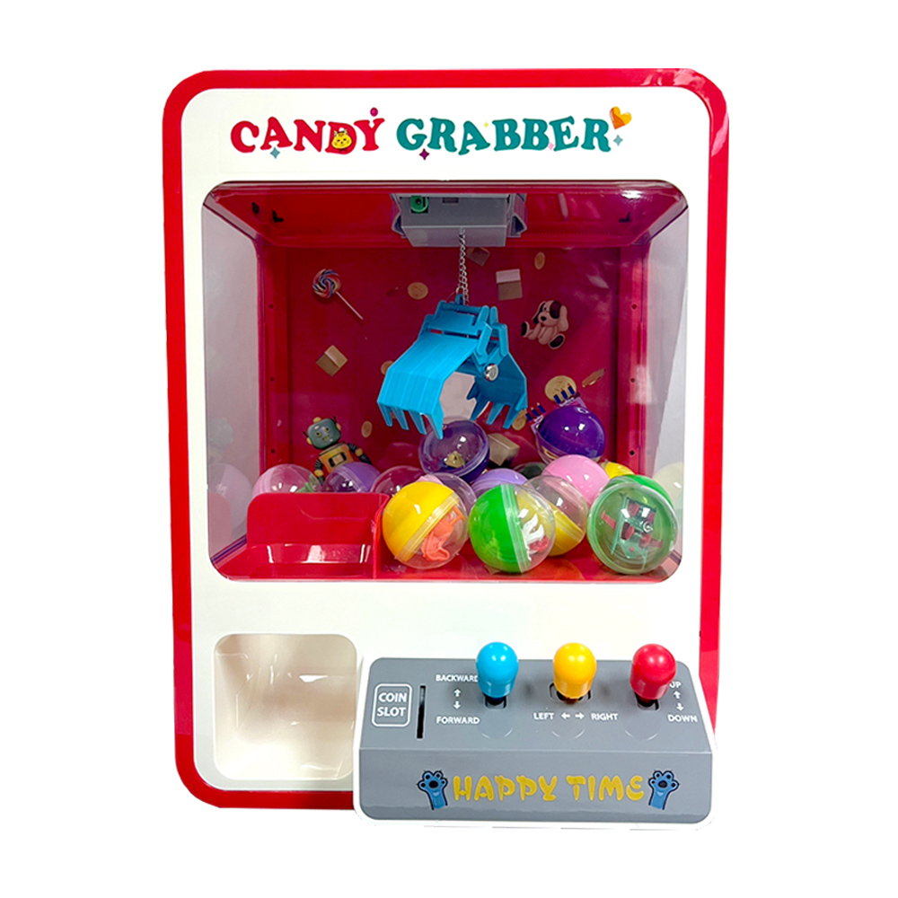 【啾愛你】兒童電動夾娃娃機 附贈30顆扭蛋, , large