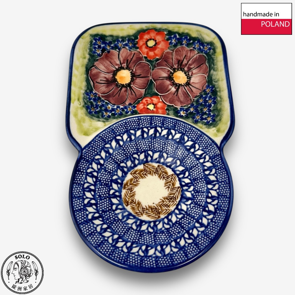 【SOLO歐洲家居】波蘭製 Cerraf 波蘭陶 180ml 早餐杯盤組 雅紅之宴系列, , large