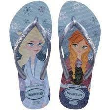 [巴拉娜巴西人字拖專賣店]中壢實體店面Havaianas童鞋 夾腳拖/人字拖鞋KIDS SLIM PRINCESS 冰雪奇緣 小美人魚 海灘 海邊, , large