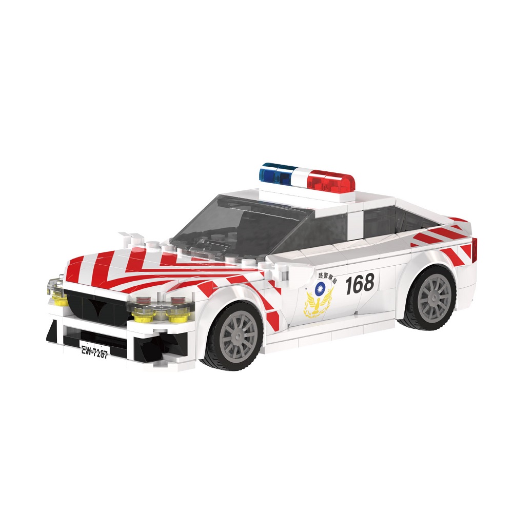 國道警車積木組EW-7167, , large