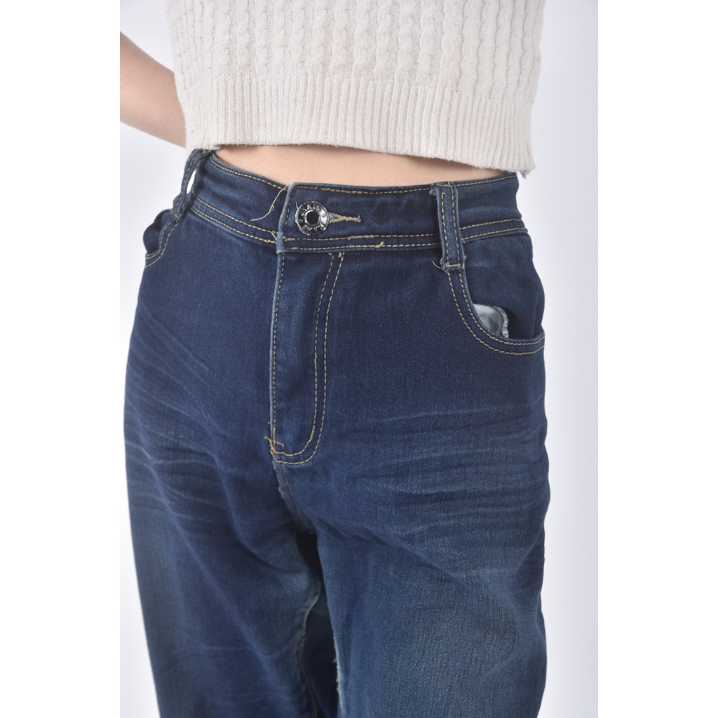 (XL) city jeans丹寧牛仔棉質藍色長褲二手衣, , large