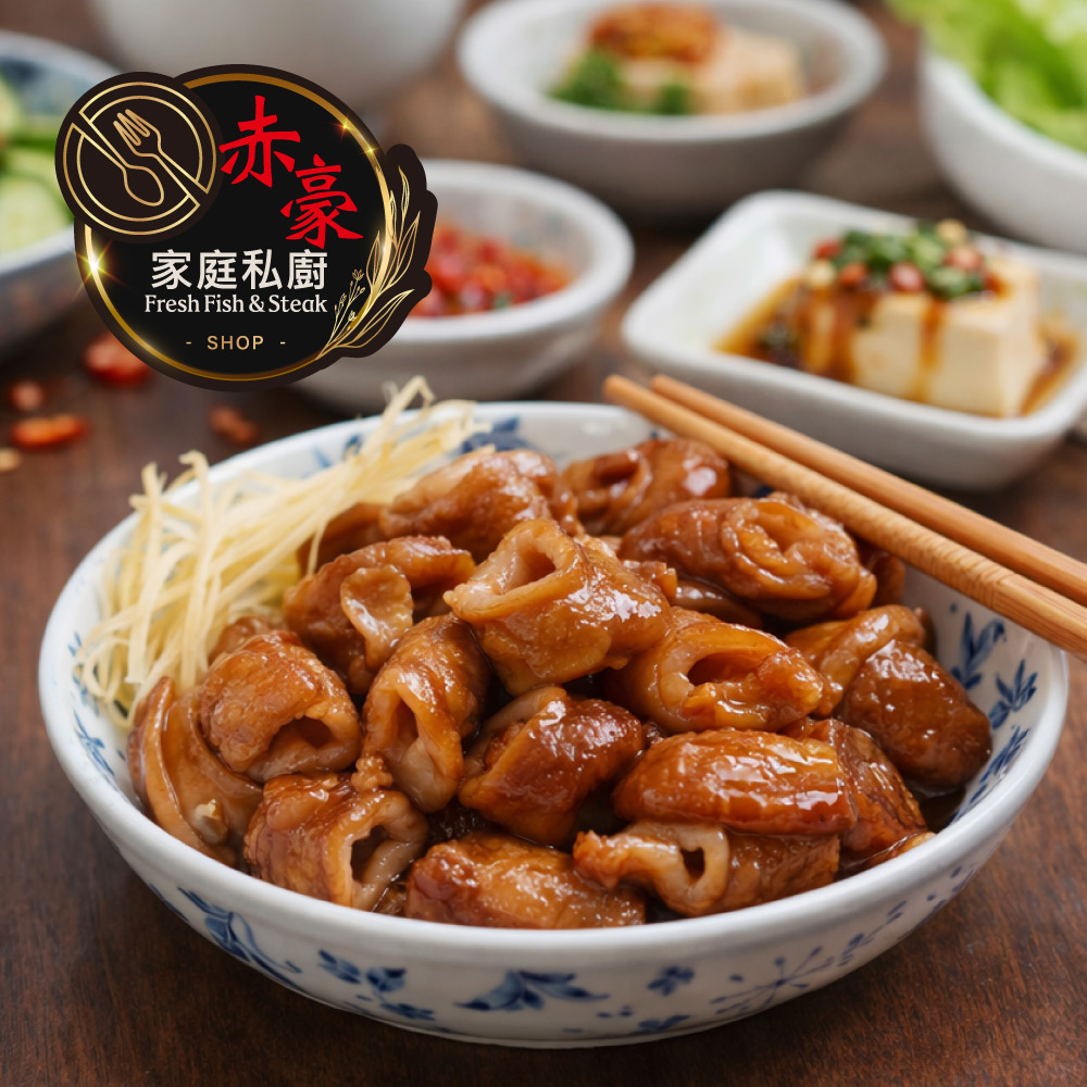Braised Pork Large Intestines, , large
