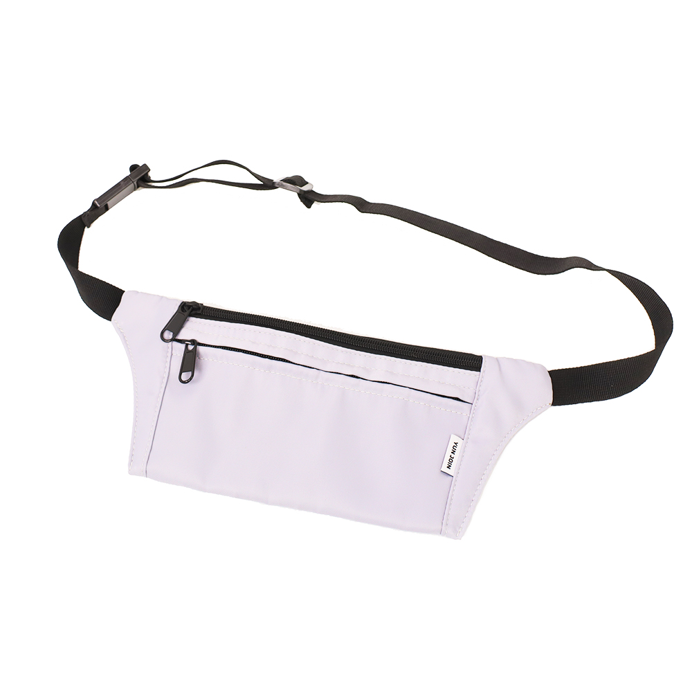 【YUN JOIN】RFID 防盜刷貼身旅行包-限定色-未來灰   旅遊腰包 運動腰包  隱形包 防盜 防竊 護照包, , large