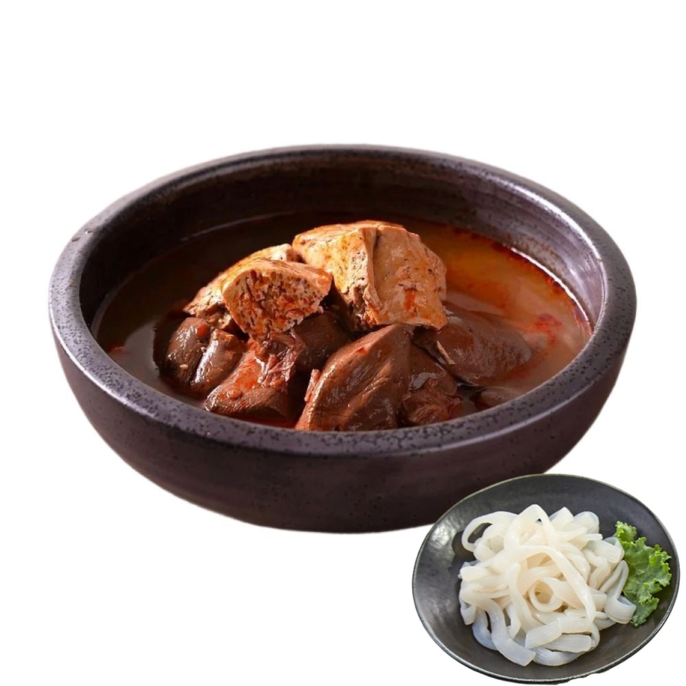 Spicy Duck Blood Tofu Noodles, , large