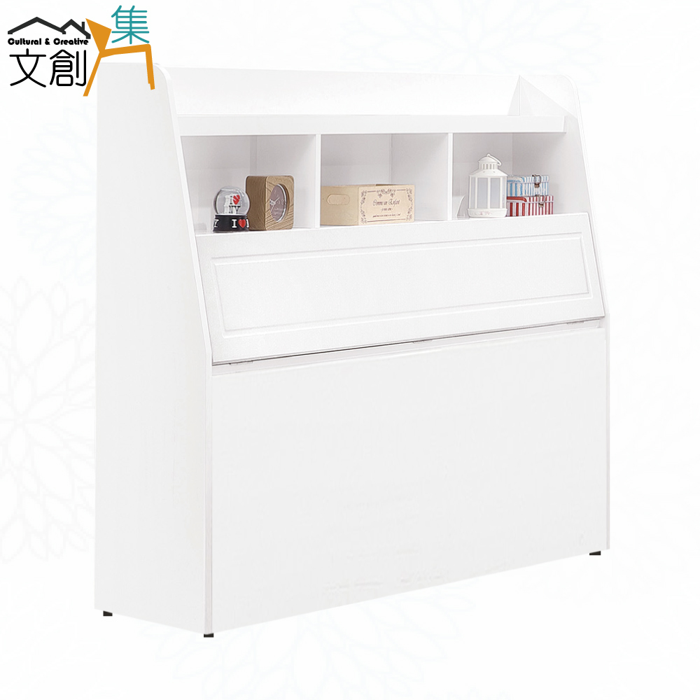 【文創集】蘿法3.5尺單人床頭箱(不含床底＋不含床墊)(客約商品)