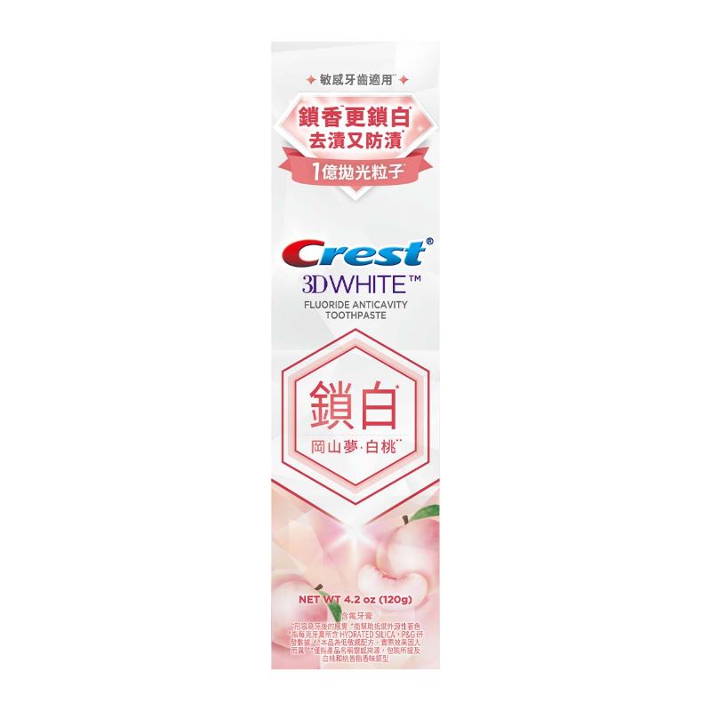 Crest Whitelock Toothpaste 120g (Peach), , large