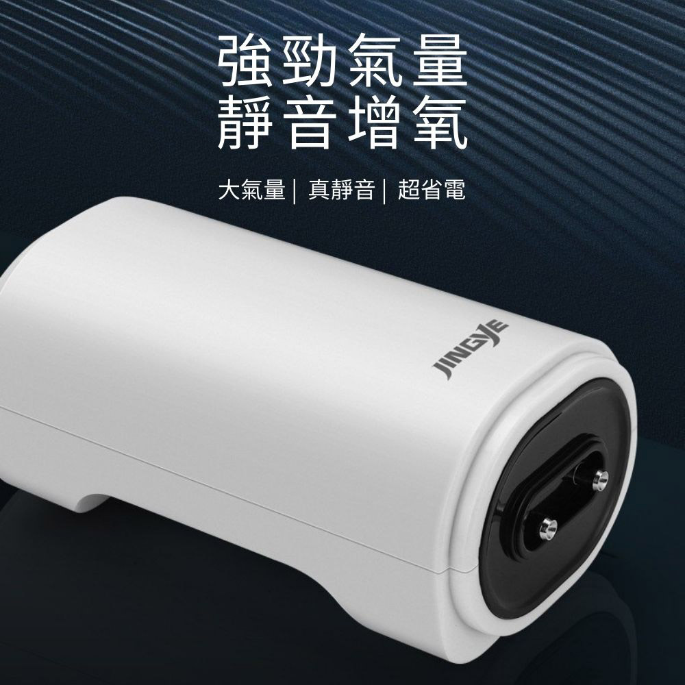 打氣馬達5W-YE-921(雙孔)贈2圓柱氣泡石/風管6尺(198公分), , large