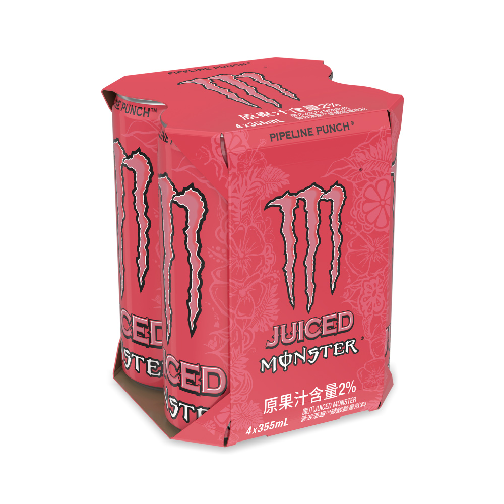 魔爪管浪潘趣碳酸能量飲料can355ml, , large