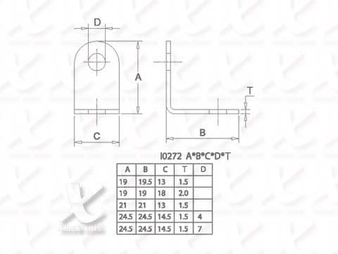 【協進五金】#304直角角鐵(1號)拉絲, , large