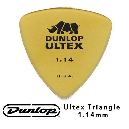 Jim Dunlop Ultex Triangle 426R 1.14mm Pick (三片、十片組)【敦煌樂器】, , large