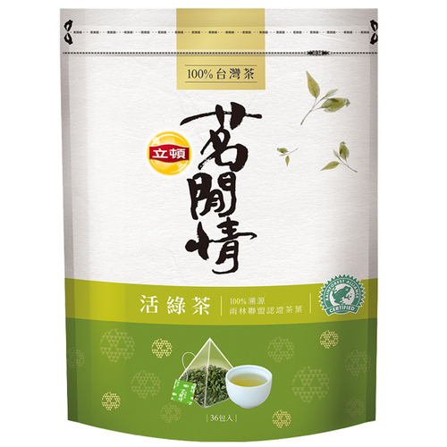 立頓茗閒情100％台灣茶-活綠茶90g, , large