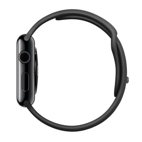 Apple Watch MLCK2TA/A 智慧型手錶，38公釐 太空灰不鏽鋼錶殼搭配黑色運動型錶帶_ 原廠公司貨, , large