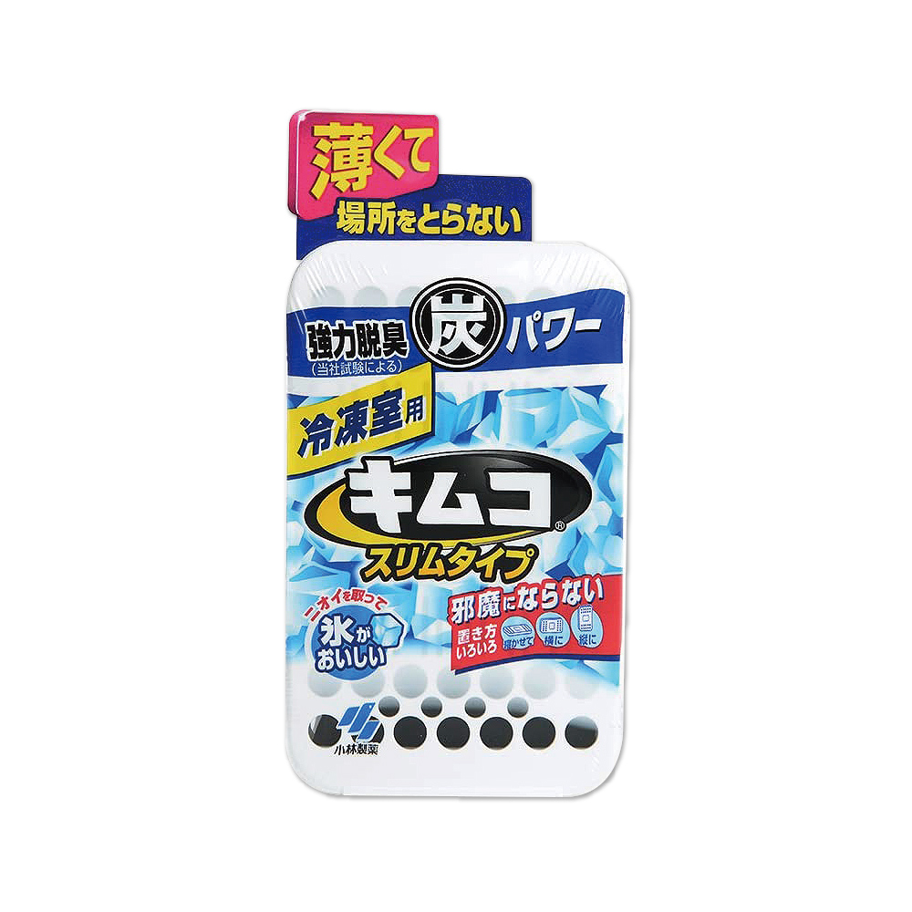 [日日好物]日本小林製藥-冰箱冷凍庫專用1.8cm超薄型雙重活性炭除臭劑26g/盒(180天長效防潮脫臭食物保鮮), , large