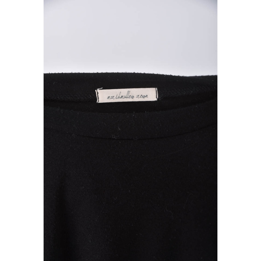 (M) maxthmall蕾絲袖黑色長袖上衣二手衣, , large