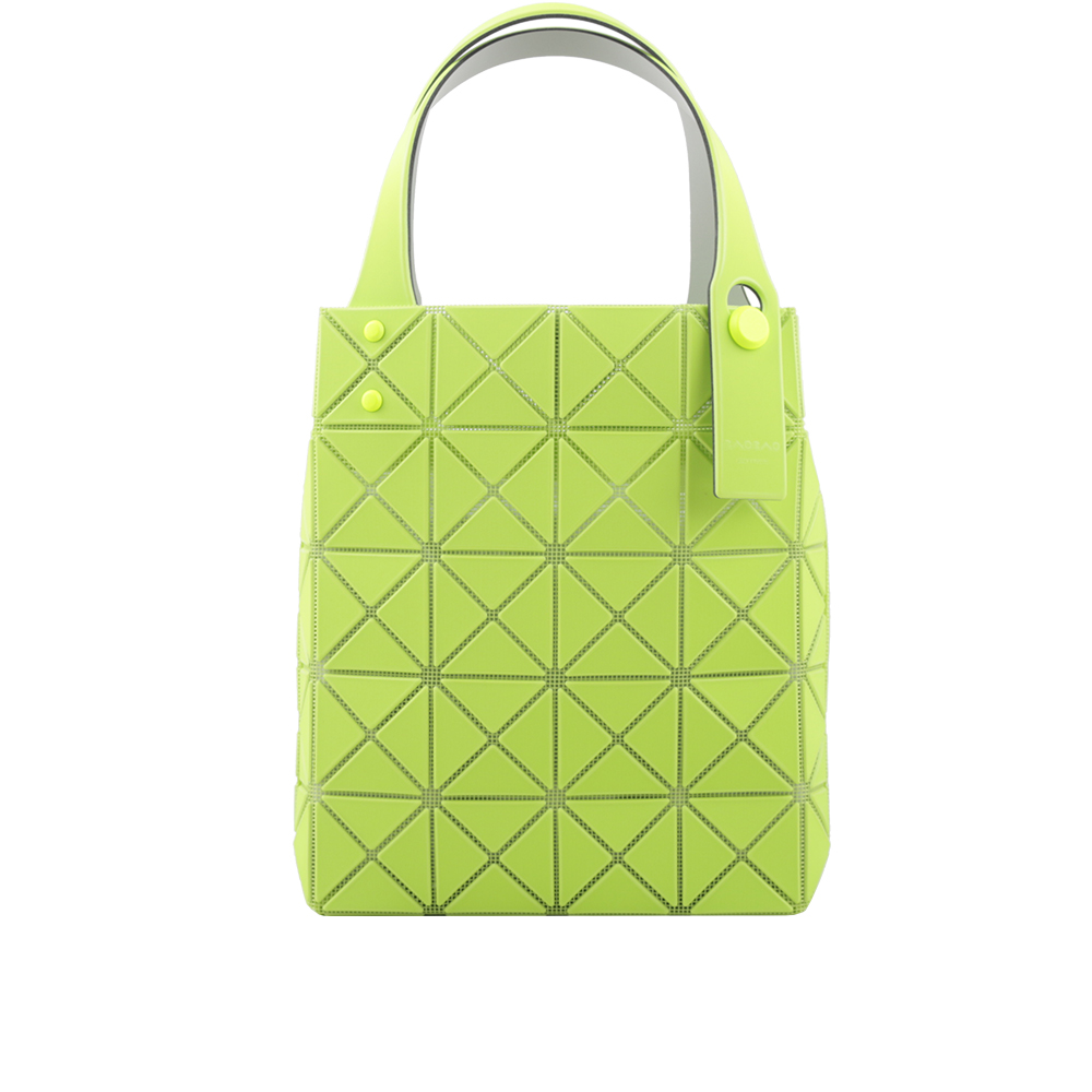 ISSEY MIYAKE BAO BAO Prism Plus 5X4 霧面迷你手提包/黃綠色, , large
