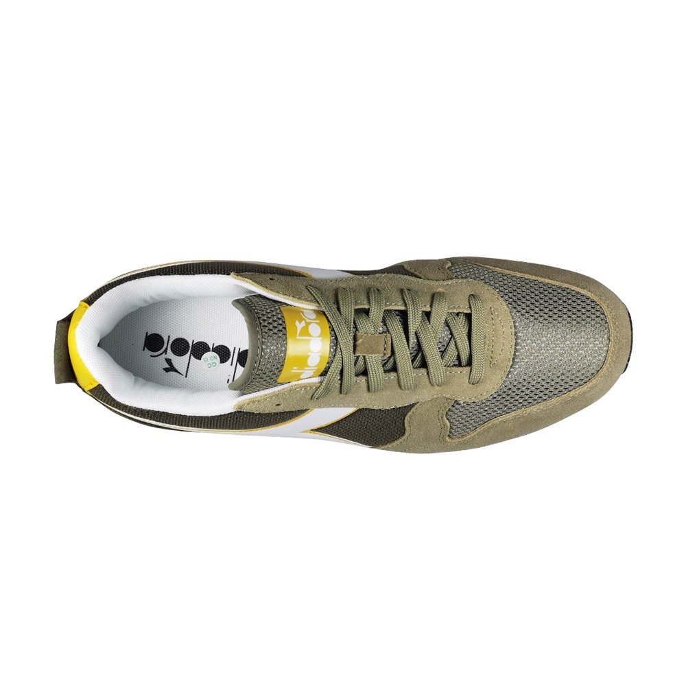 DIADORA迪亞多那 義大利進口 復古休閒男鞋 男運動鞋 男鞋 OLYMPIA 時尚 透氣 緩震 輕量 耐磨 防滑 綠, , large