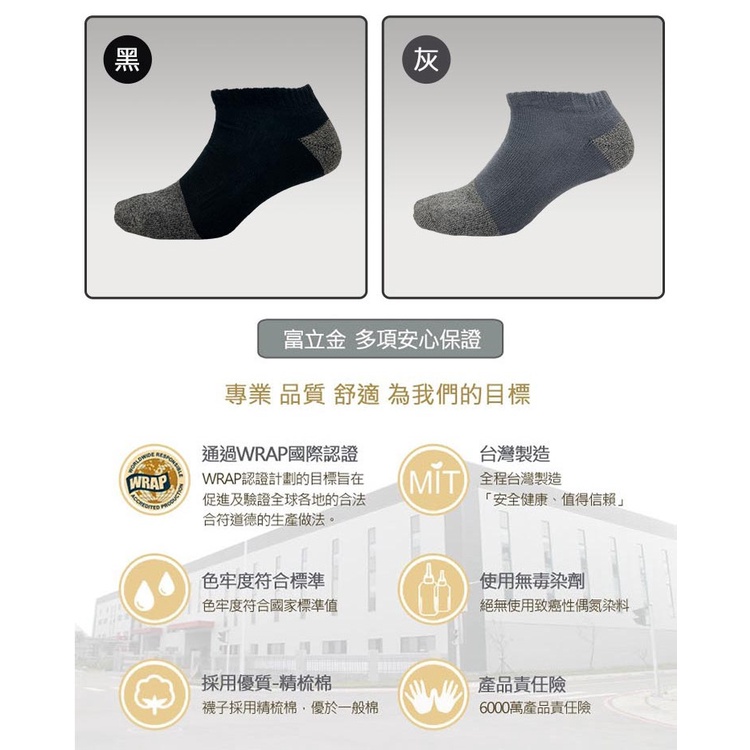 【BVD】銀纖維毛巾底船型襪4入-B564 襪子/短襪/抑菌除臭襪, , large