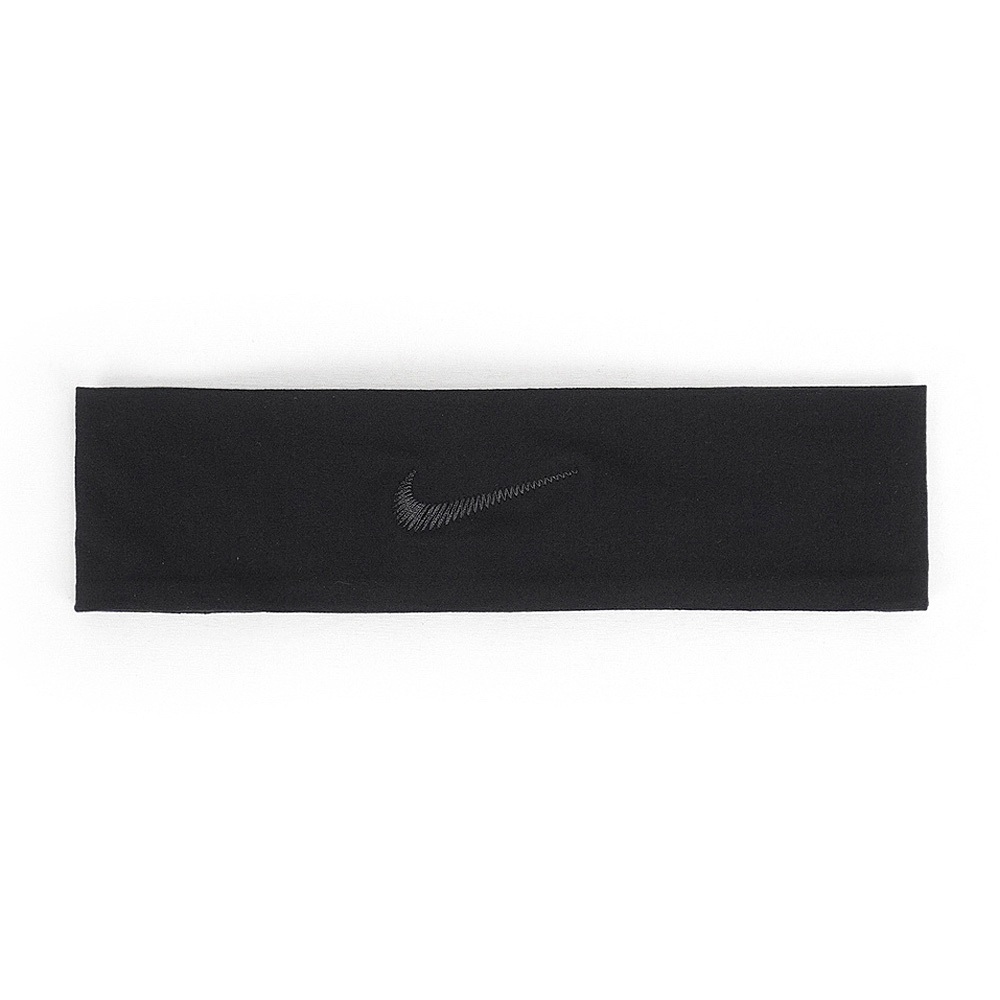 NIKE MEN'S FURY 頭帶 健身 訓練 戶外運動 止汗髮帶 簡約 時尚 乾爽 透氣 彈性 舒適 黑 白 黑白, 白, large