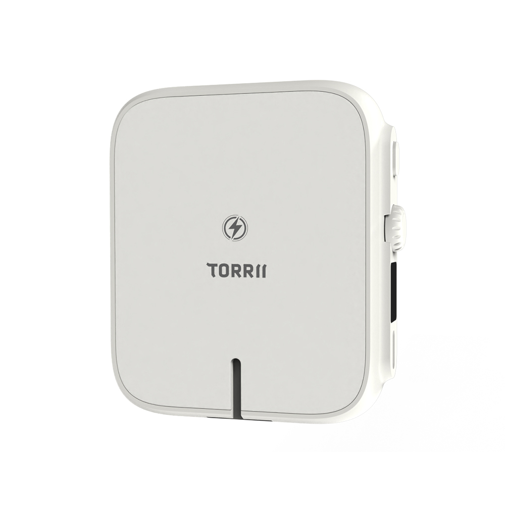 【TORRII】5000mAh LUNA 月光充補光燈磁吸行動電源 行充 行動充 磁吸充電(白色)
