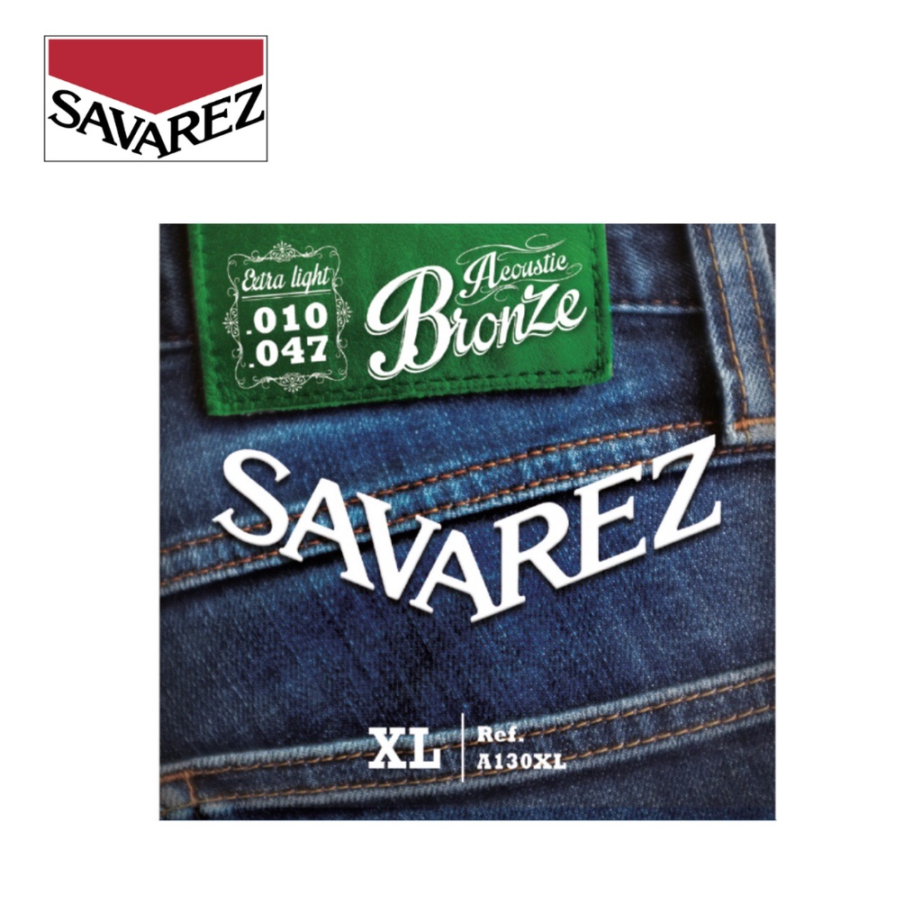 SAVAREZ A130XL 黃銅 民謠吉他弦 10-47【敦煌樂器】, , large