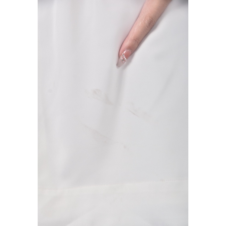 (S) moma質感白色洋裝二手衣, , large