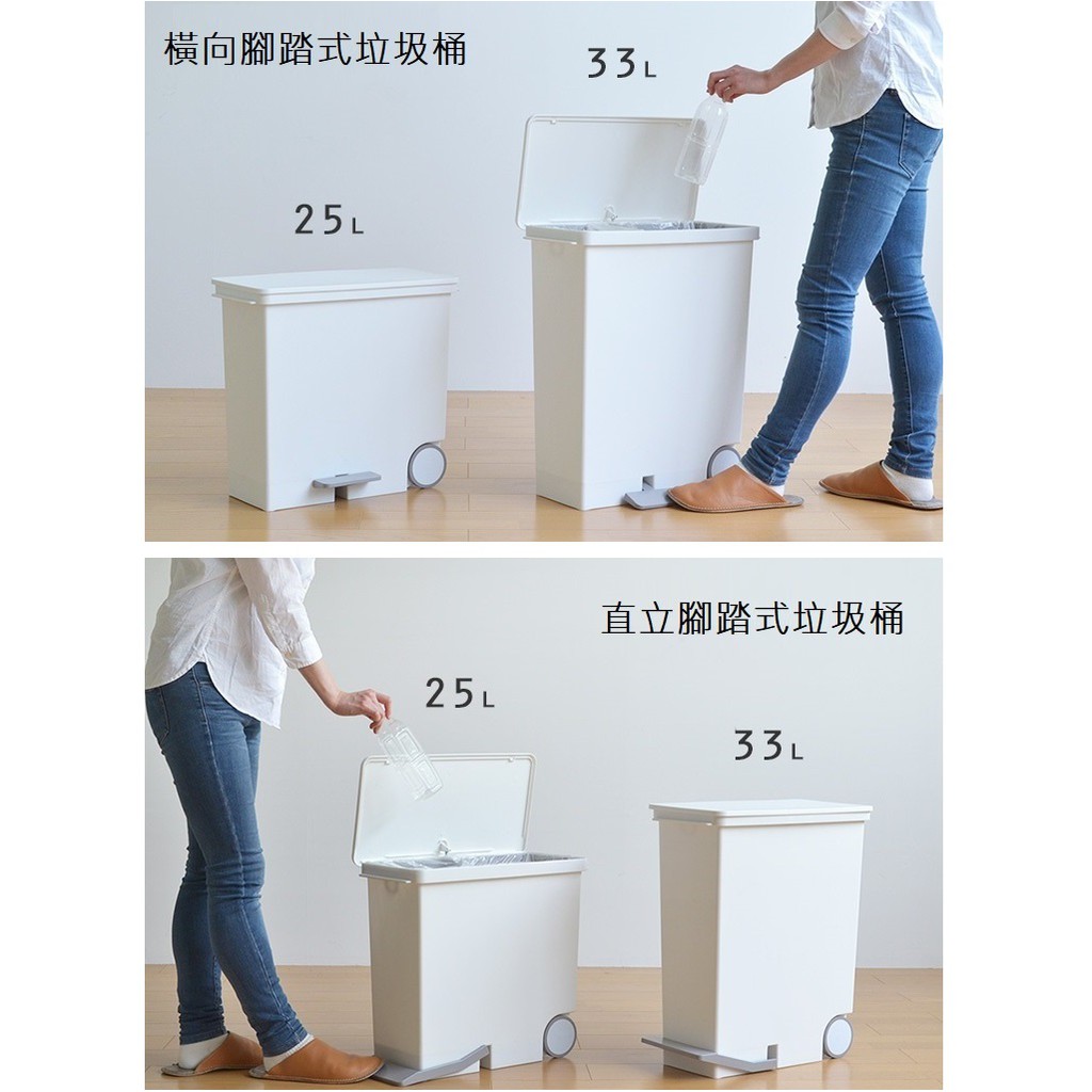 【this-this】日本Like-it｜直立式分類垃圾桶 25L, , large