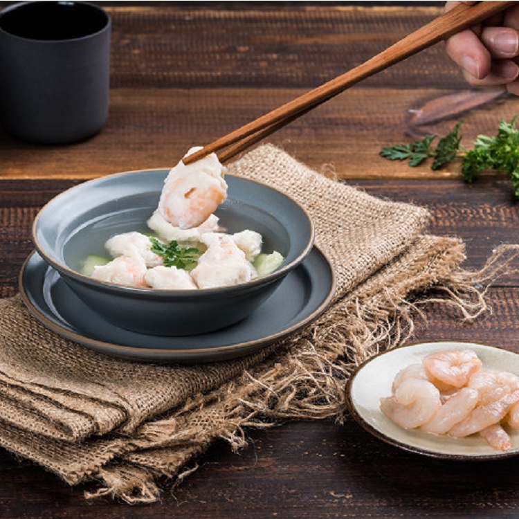 [Shijiazhuang Convenient Kitchen] Hot-selling combination of two packs of shrimp balls + two packs of meatballs, , large