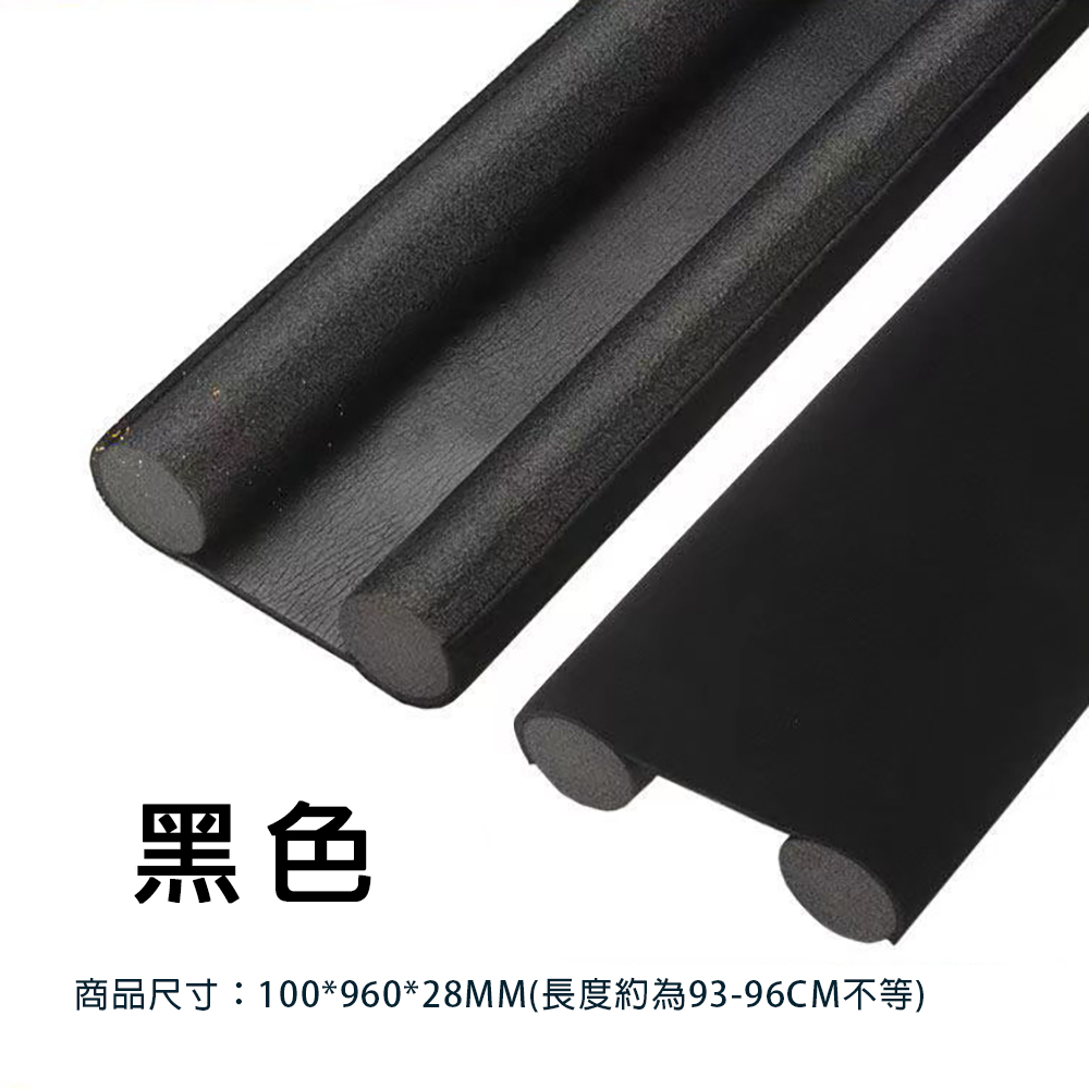 【WE CHAMP】門縫門底檔風隔音密封條(門縫條 密封條 門擋 門底密封條 門縫密封條 隔音條), 灰色, large